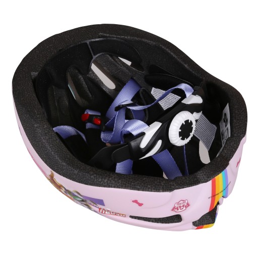 Psi Patrol Kask rowerowy IN-MOLD dla dzieci, dziewczęcy REGULOWANY 52-56 cm