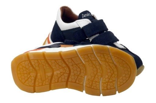 Półbuty chłopięce AMEKO CRUZ-NAVY na rzepy roz. 35