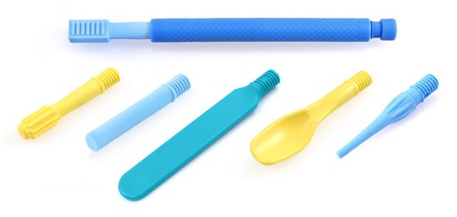 Z-VIBE TRAVEL KIT WIBRATOR LOGOPEDYCZNY +6 KOŃCÓWEK