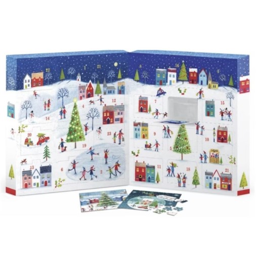 Puzzle Eurographics Christmas 50 elementów Kalendarz Adwentowy 628136658058