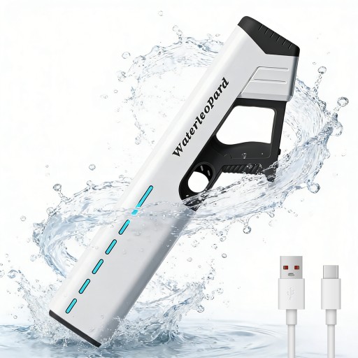 PISTOLET NA WODĘ ELEKTRYCZNY AUTOMATYCZNY ZABAWKA AUTOMAT DLA DZIECI USB