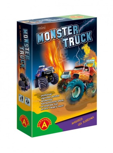 Gra zręcznościowa Monster Truck Mini ALEX Alexander