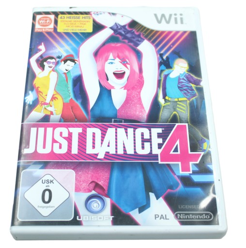 Just Dance 4 Nintendo Wii pudełkowa
