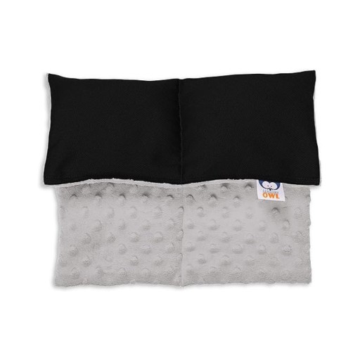 Poduszka obciążeniowa Mała, Odstresowująca, ADHD, Autyzm, 2kg, Czarno-szara