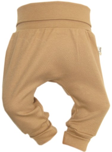 PÓŁŚPIOCHY BEZ STÓP SPODNIE BAGGY 62 COFFEE /34/