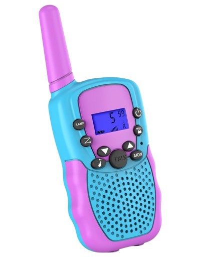 3x KRÓTKOFALÓWKA DLA DZIECI WALKIE TALKIE DUŻY ZASIĘG LATARKA ZABAWKI VOX