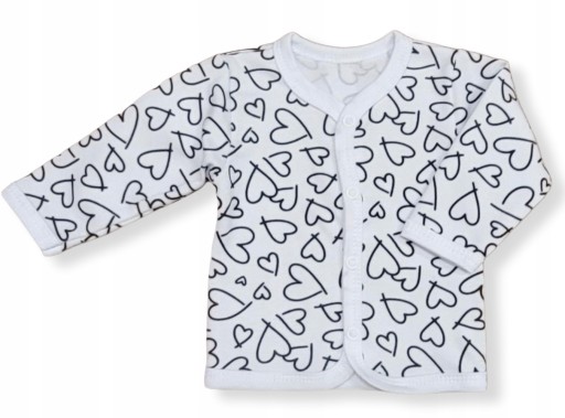 ABCDEFG... Baby Style kaftanik niemowlęcy bawełna rozmiar 62