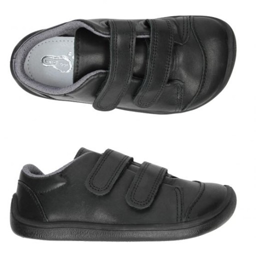 Buty skórzane 3f barefoot Elf Walker 3BE28/L99 czarne 24