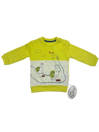 Komplet dziecięcy Minoti - bluza spodnie chłopięcy Onno Baby 68 cm
