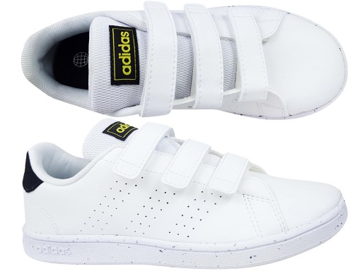 Adidas buty sportowe skóra ekologiczna biały rozmiar 35