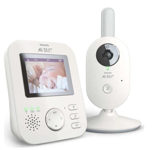 Philips Avent niania elektroniczna audio video SCD833/26 biały