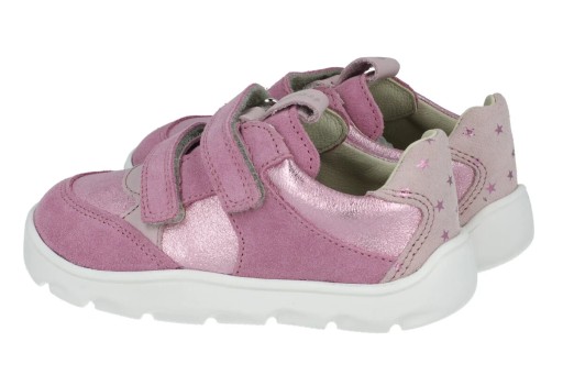 Froddo G3130264-22 skórzane półbuty na szerokie stopy rzepy barefoot R26