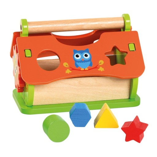 Drewniany sorter domek
