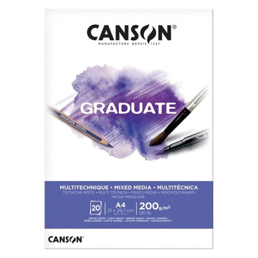 A4 Canson 20 arkuszy 200 g/m²
