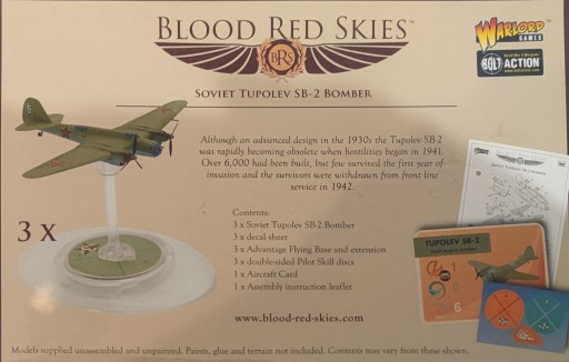 Blood Red Skies: Soviet Tupolev SB-2 Bomber