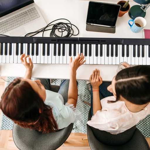 Cyfrowe piano COSTWAY MU10097DE-DK