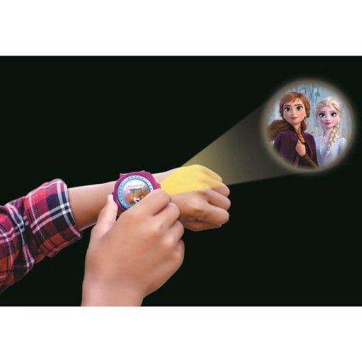 Zegarek z projektorem Frozen Kraina Lodu projektor
