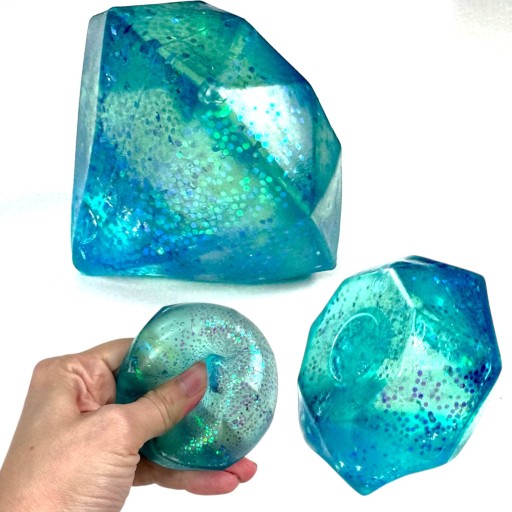 GNIOTEK ŻELOWY DIAMENT gel GROOVY JEWEL zabawka sensoryczna MALTOZA ADHD