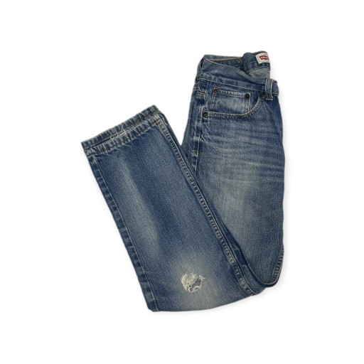 Jeansowe spodnie dziewczęce LEVI'S 505 regular 14