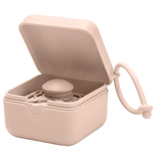 BIBS LIBERTY PACIFIER BOX ELOISE BLUSH 2 w 1 etui do smoczków oraz pojemnik