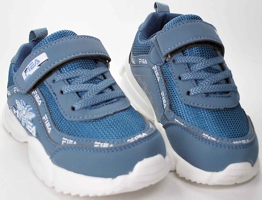 NIEBIESKIE PRZEWIEWNE LEKKIE ADIDASY wkł skóra r27