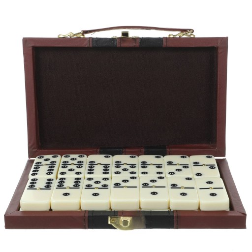DOMINO W STYLU VINTAGE GRA TOWARZYSKA DLA DOROSŁYCH