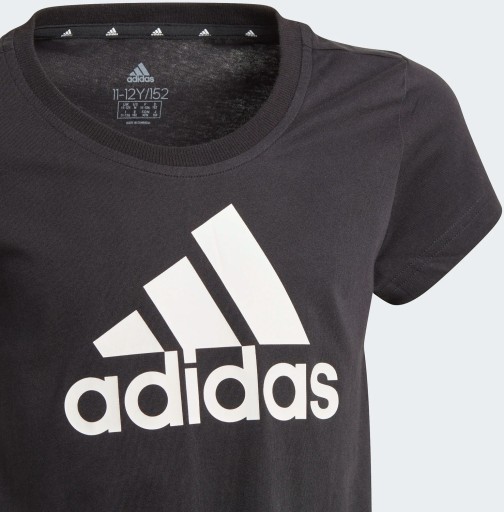 Koszulka Adidas Essentials GN4069 roz 164 Czarny