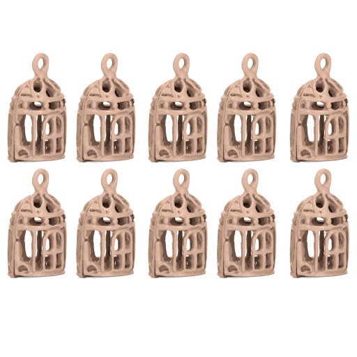 10 SZTUK 1/12 1/6 Miniatury Klatka dla ptaków Mini Dekoracja domku M6