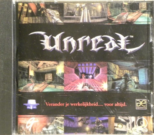 GRA PC CD UNREAL 1998 NIDERLANDZKA NM-