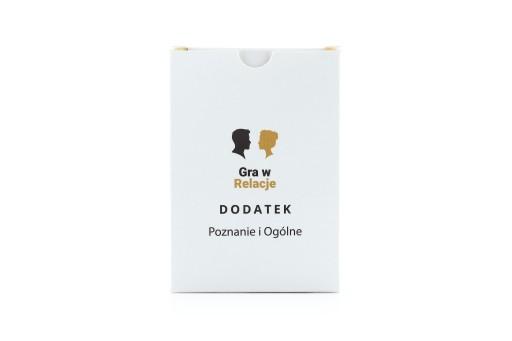 Gra planszowa Gra w Relacje. Poznanie i Ogólne. Dodatek Biały Gra w Relacje