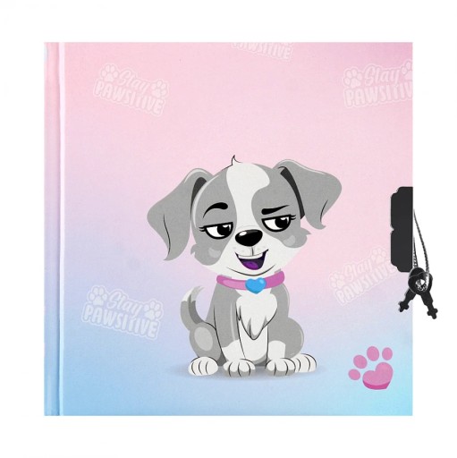 Pamiętnik zamykany Cuties Pieski STARPAK 534362