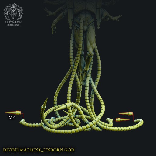 Divine Machine - Unborn God - Druk 3D