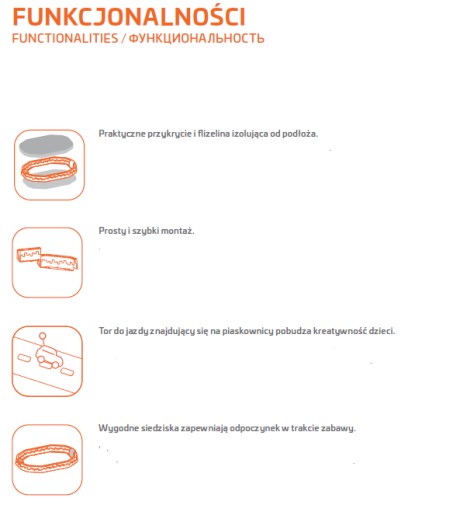 Piaskownica plastikowa 100 kg Domelo
