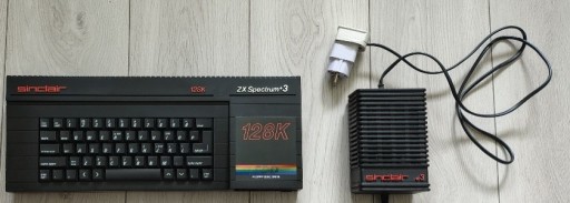 Zdjęcie oferty: SINCLAIR ZX SPECTRUM +3 + ZASILACZ I KABLE, SUPER STAN, 100% SPRAWNY
