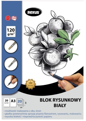 Blok rysunkowy A3 Beniamin