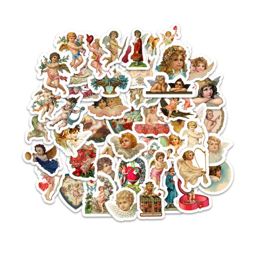 NAKLEJKI na laptop STICKERS BOMB MIX ANIOŁKI 50sz