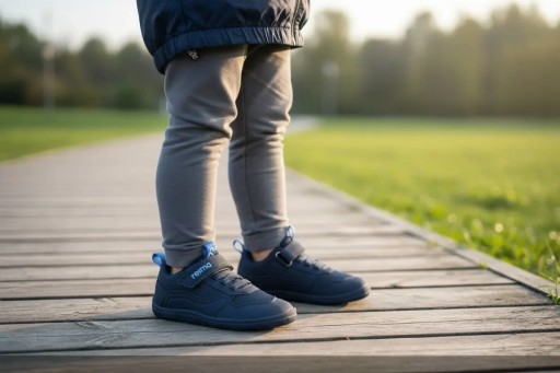 Reima Telmin półbuty sneakersy barefoot chłopięce z membraną granat R35