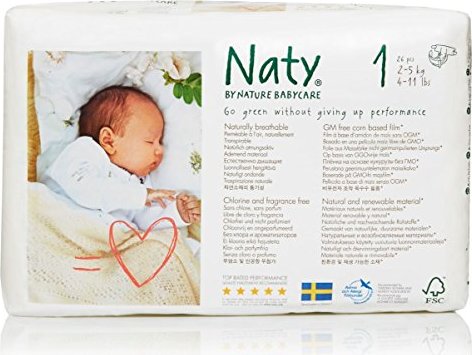 Pieluszki Naty 123 Rozmiar 4 26 szt.