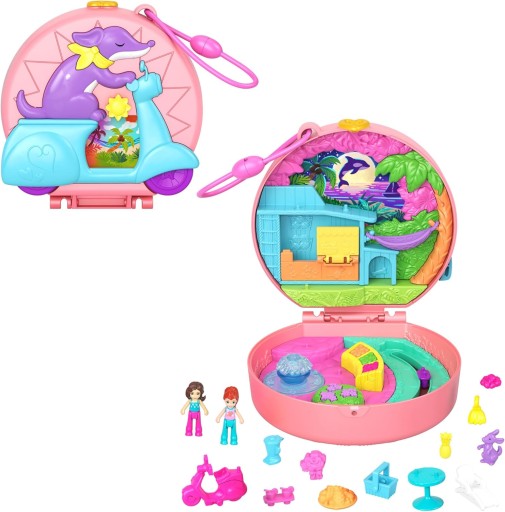 POLLY POCKET ZESTAW PRZYGODA W RIO ZABAWKA DLA DZIEWCZYNKI DZIECKA HWN98