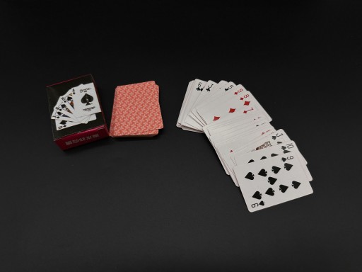 Mini talia kart do gry (54 szt.) 4x3 cm