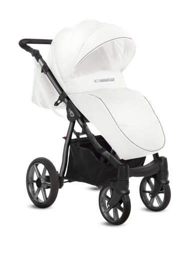BABYACTIVE MOMMY GLOSSY WHITE SPACE GREY 2w1 + AKCESORIA