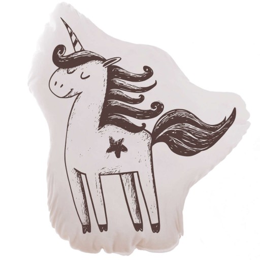 Poduszka unicorn JEDNOROŻEC maskotka gwiazda