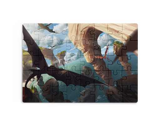 PUZZLE 30/70/96/110 ELEMENTÓW SUBLIMACJA EKO PUDEŁKO JAK WYTRESOWAĆ SMOKA!