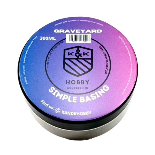 Posypka K&K Simple Basing: Graveyard (300 ml)