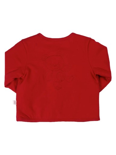 Niemowlęca zapinana bluza czerwona Kanz, r. 50