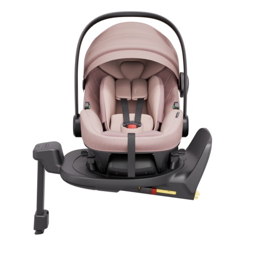 Fotelik samochodowy Avionaut Pixel 3 0-13kg Pink z bazą obrotową IQ Orbit