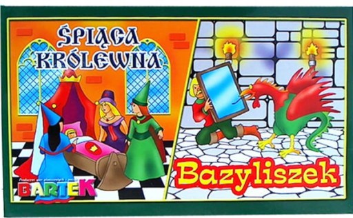 Gra planszowa Gra Śpiąca Królewna i Bazyliszek Bartek