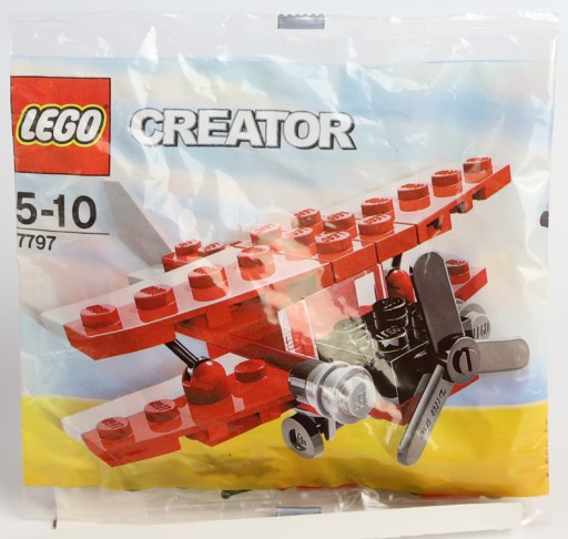 LEGO 7797 Creator Bi-Plane Samolot UNIKAT Klocki
