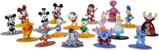 DISNEY ZESTAW 18 METALOWYCH FIGUREK MYSZKA MIKI