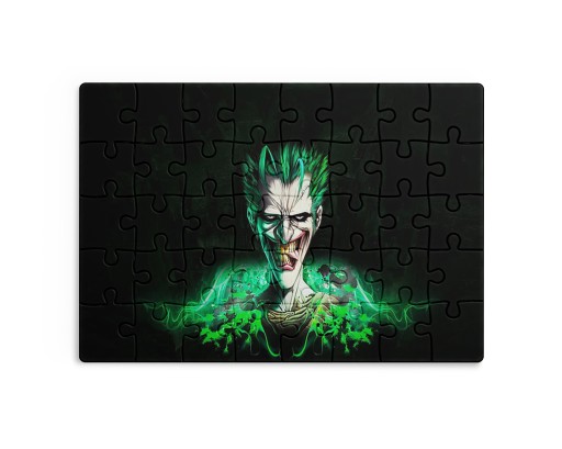 PUZZLE 30/70/96/110 ELEMENTÓW SUBLIMACJA + EKO PUDEŁKO JOKER